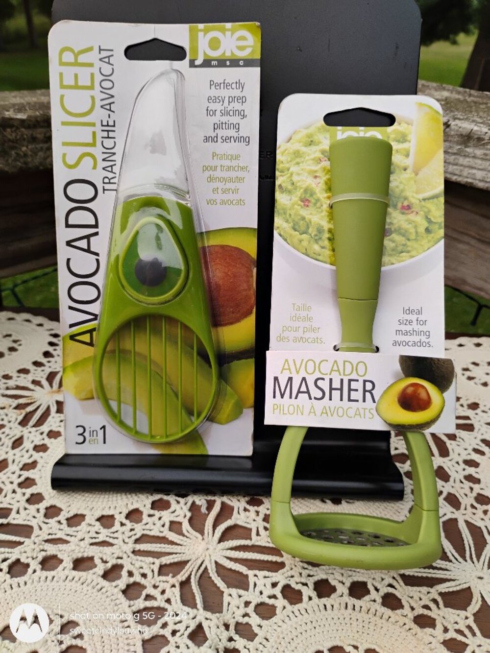 Avocado Slicer and Avocado Masher Set New unused Kitchen Gadget Joie MSC brand